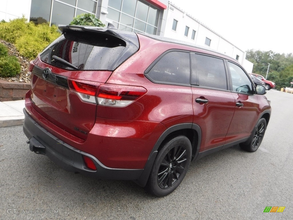 2019 Highlander SE AWD - Salsa Red Pearl / Black photo #19