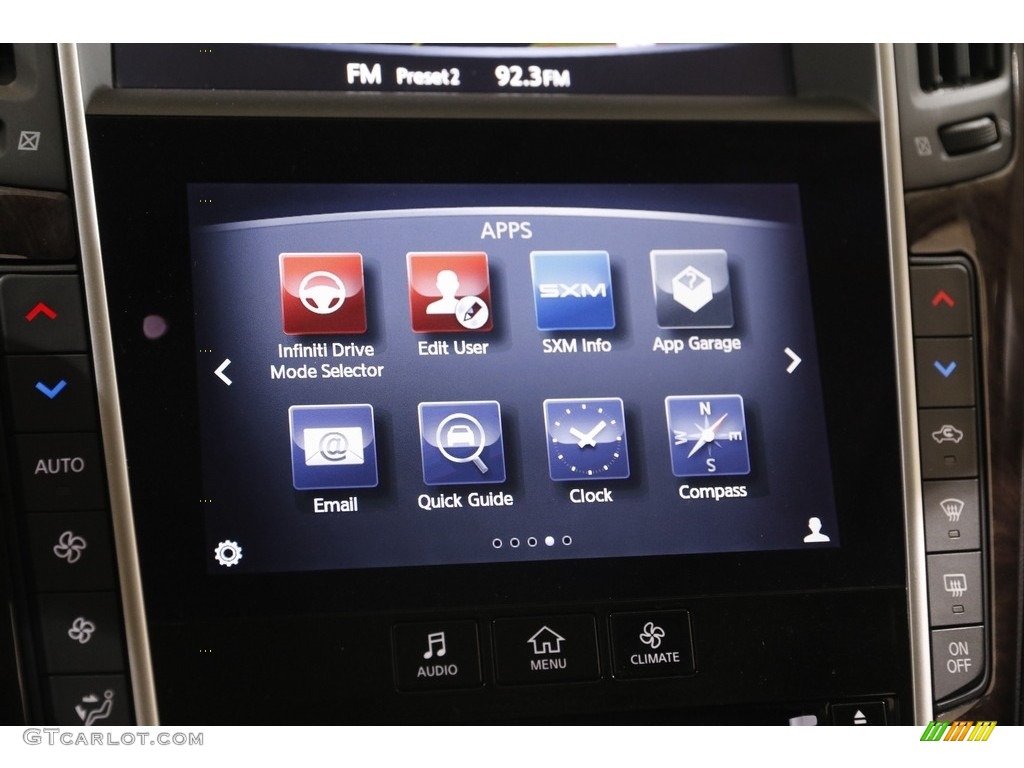 2015 Q50 3.7 AWD - Graphite Shadow / Graphite photo #13