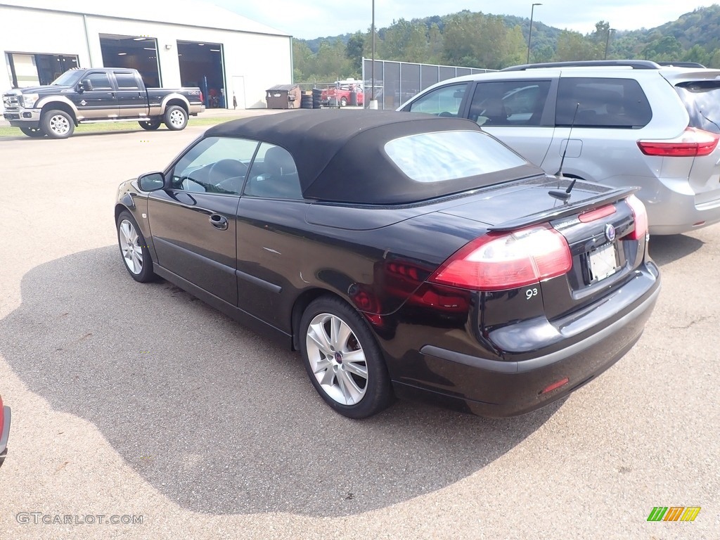 2007 9-3 2.0T Convertible - Black / Black/Gray photo #8