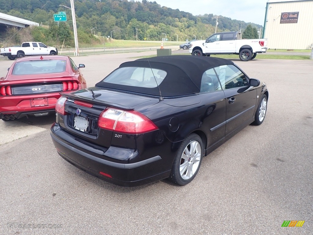 2007 9-3 2.0T Convertible - Black / Black/Gray photo #10