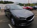 2021 Machine Gray Metallic Mazda CX-5 Grand Touring AWD  photo #9