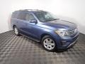 2018 Blue Ford Expedition XLT 4x4  photo #6