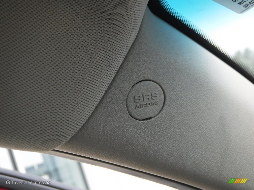 2008 Accent GLS Sedan - Wine Red / Gray photo #19