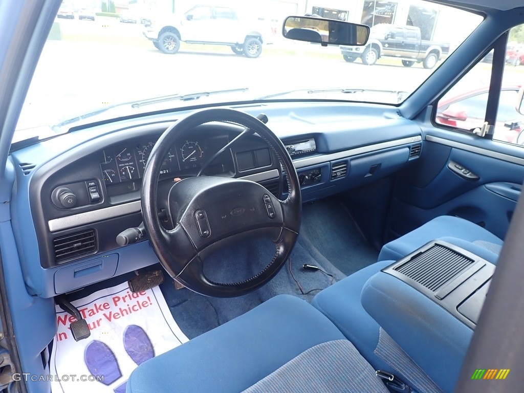 1995 Ford F350 XLT Crew Cab 4x4 Interior Color Photos