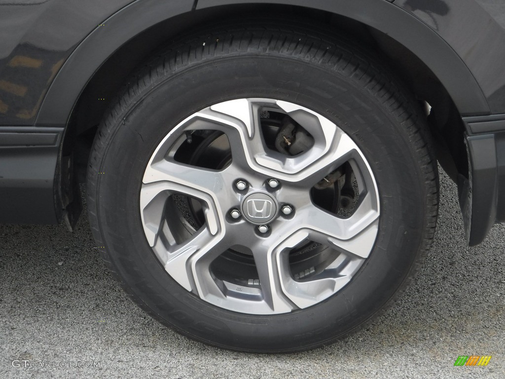 2018 CR-V EX-L AWD - Gunmetal Metallic / Gray photo #7