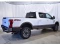 Oxford White - F250 Super Duty Lariat Crew Cab 4x4 Photo No. 2