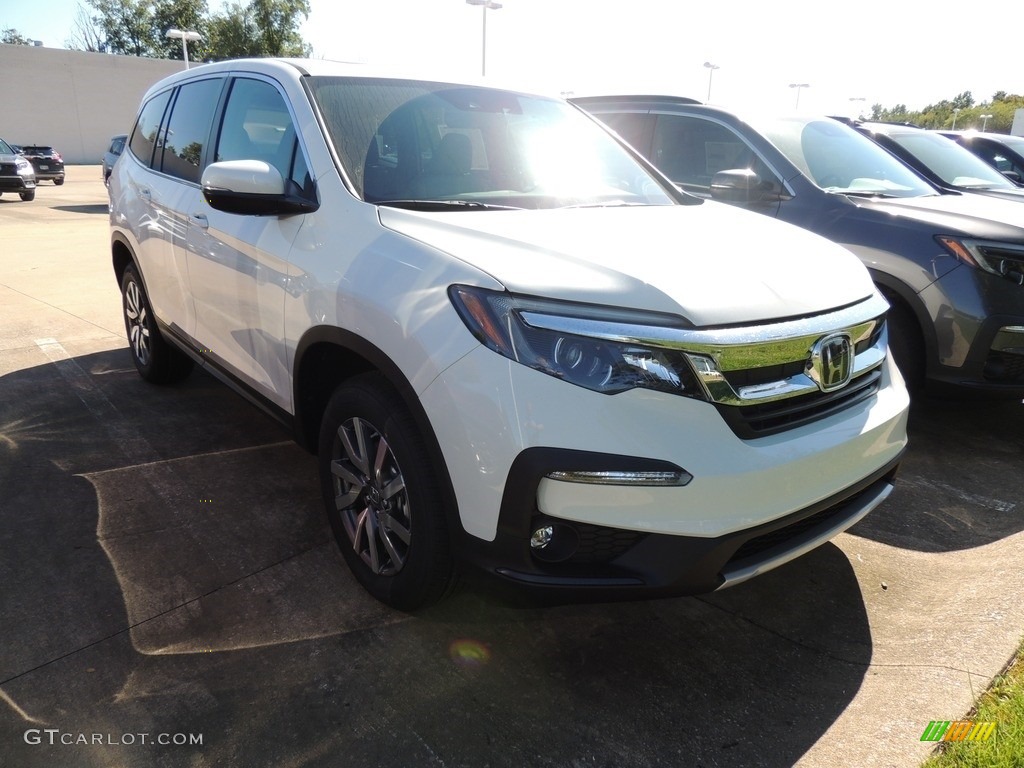 2022 Pilot EX-L AWD - Platinum White Pearl / Beige photo #3