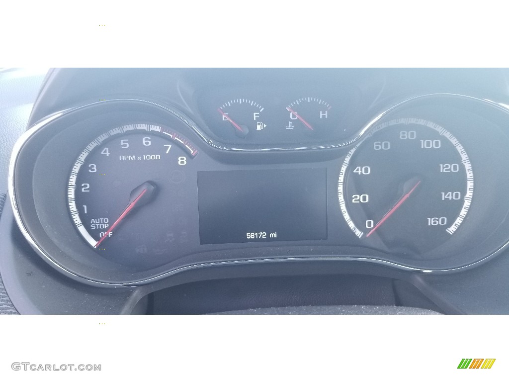 2017 Cruze LT - Graphite Metallic / Dark Atmosphere/Medium Atmosphere photo #10