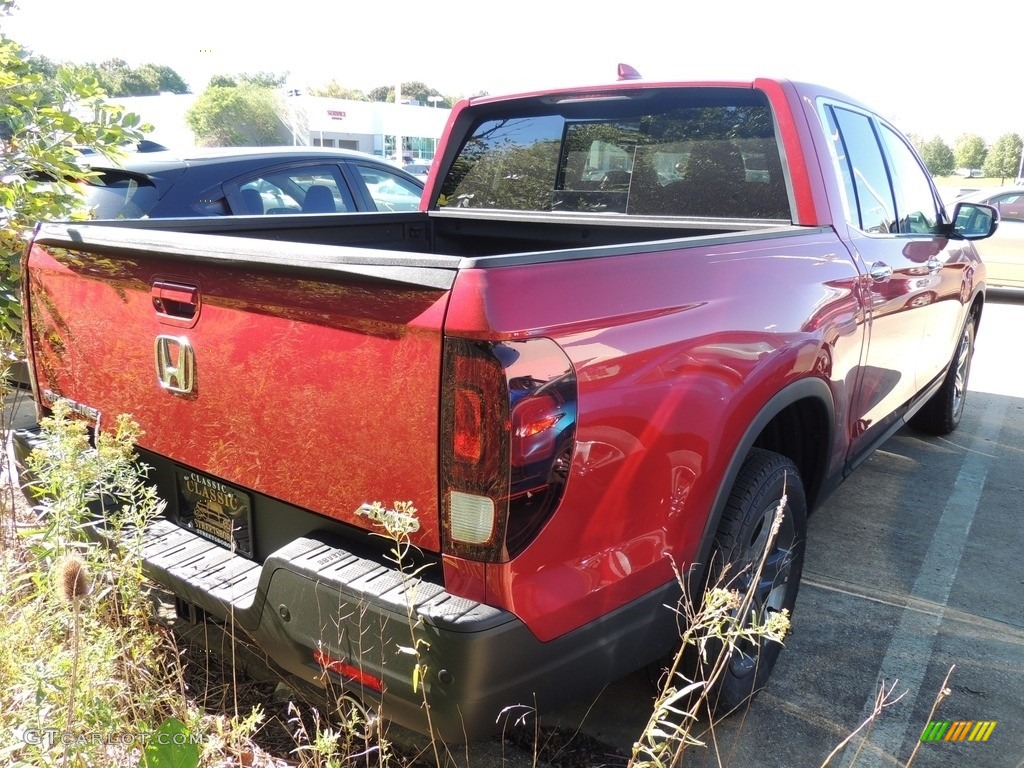 2021 Ridgeline RTL-E AWD - Radiant Red Metallic II / Black photo #4