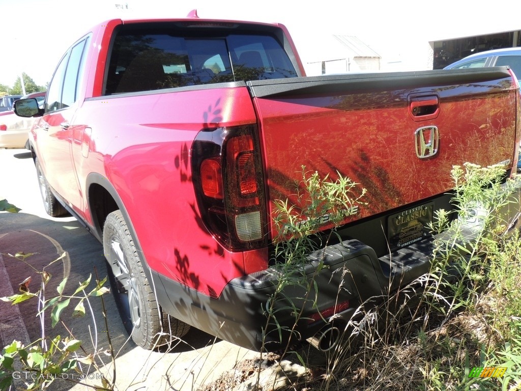 2021 Ridgeline RTL-E AWD - Radiant Red Metallic II / Black photo #5