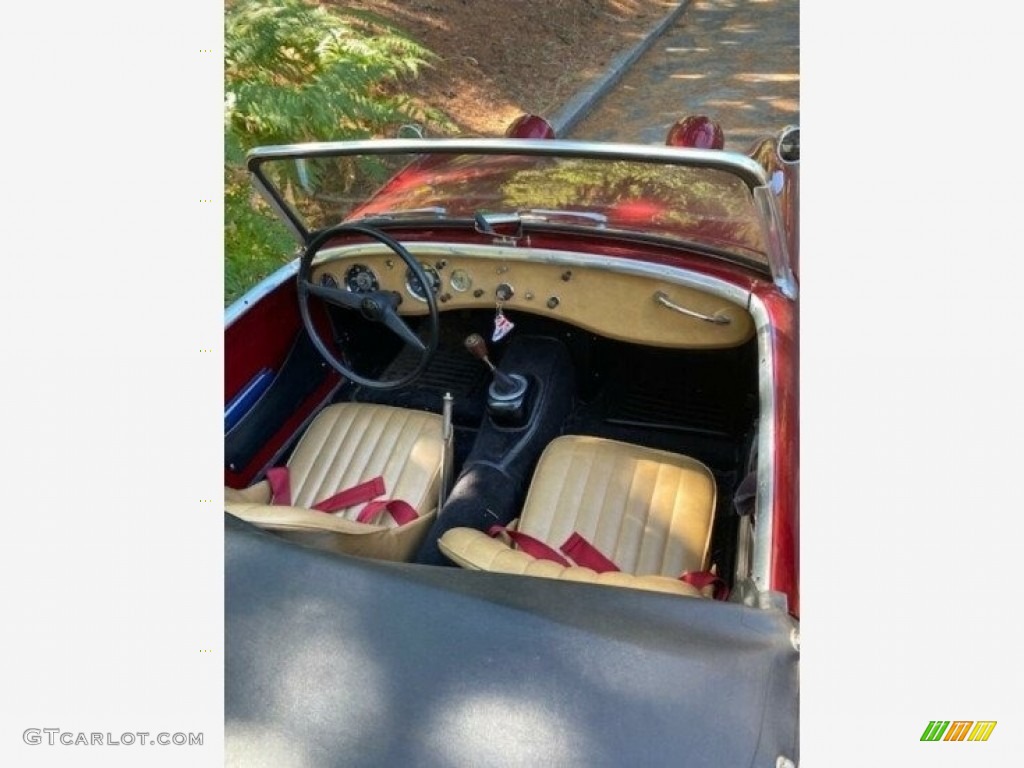 1959 Austin-Healey Sprite Roadster Interior Color Photos