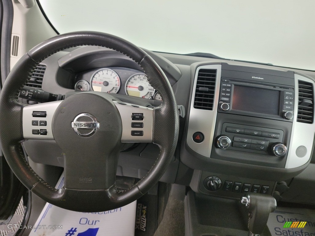 2015 Xterra PRO-4X 4x4 - Super Black / PRO-4X Gray/Steel photo #18