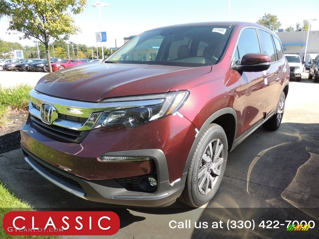 2021 Pilot EX - Deep Scarlet Pearl / Beige photo #1