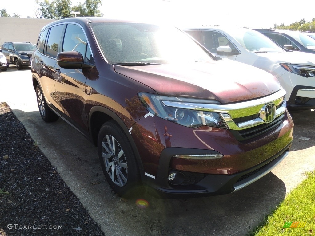 2021 Pilot EX - Deep Scarlet Pearl / Beige photo #3