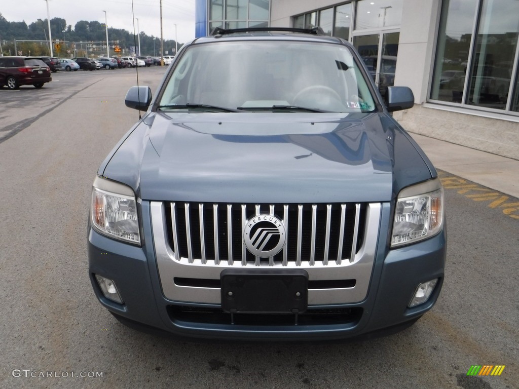 2010 Mariner V6 Premier 4WD - Steel Blue Metallic / Stone photo #4