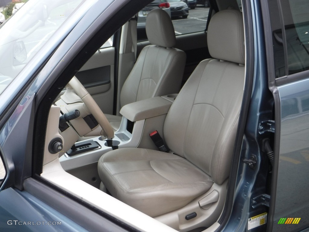 2010 Mariner V6 Premier 4WD - Steel Blue Metallic / Stone photo #15