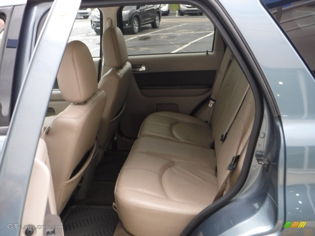 2010 Mariner V6 Premier 4WD - Steel Blue Metallic / Stone photo #25
