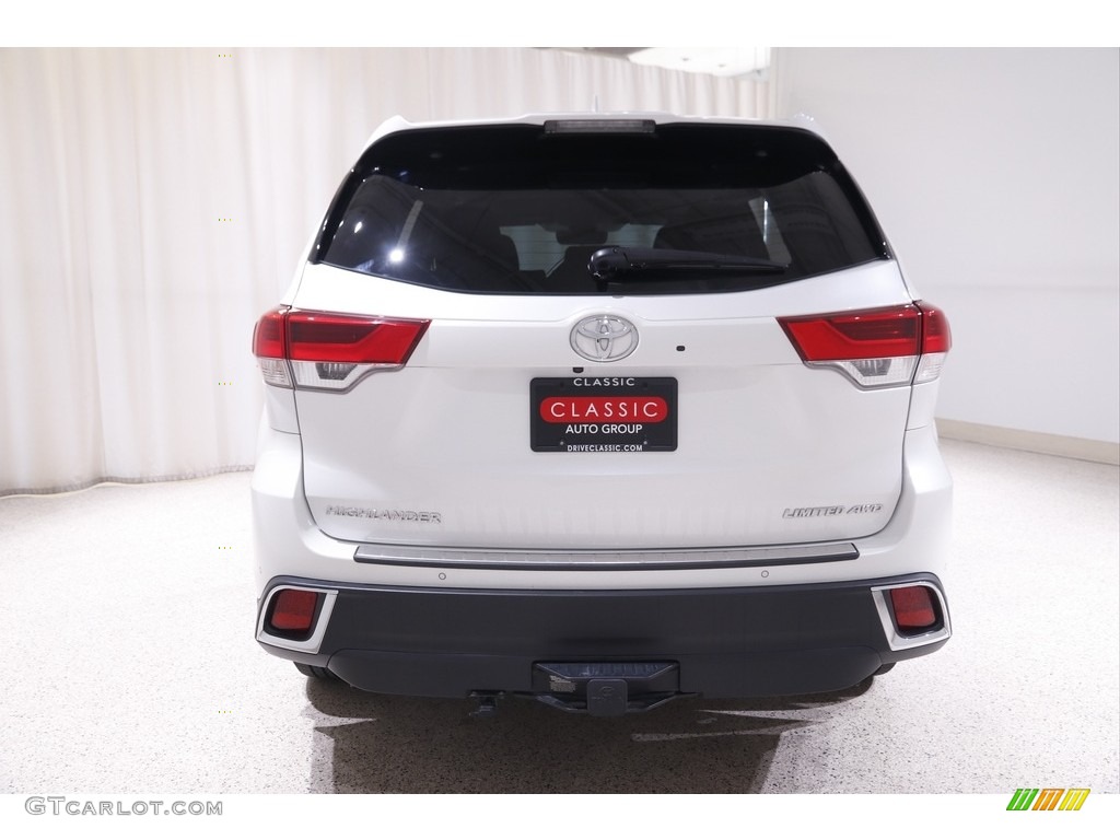 2019 Highlander Limited AWD - Blizzard Pearl White / Ash photo #20