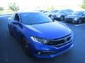 2019 Agean Blue Metallic Honda Civic Sport Sedan  photo #7