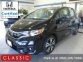 2018 Crystal Black Pearl Honda Fit EX-L  photo #1