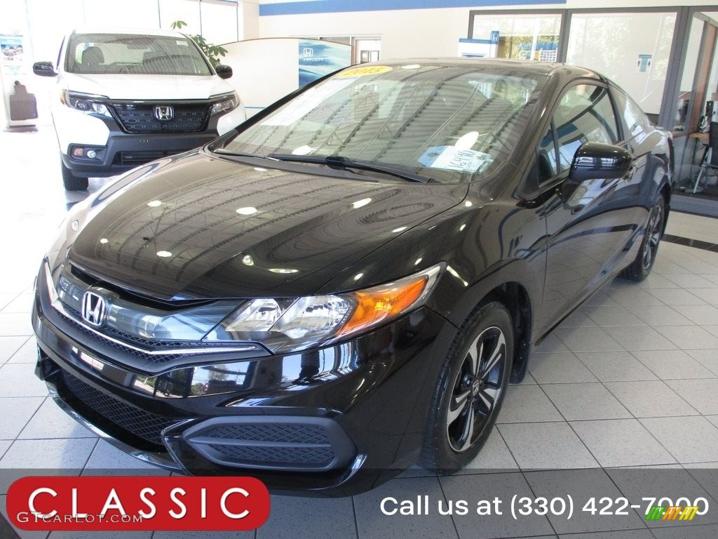 Crystal Black Pearl Honda Civic