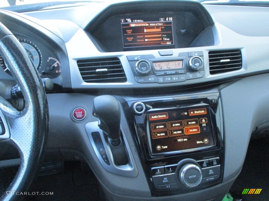 2016 Odyssey EX-L - Smoky Topaz Metallic / Gray photo #17