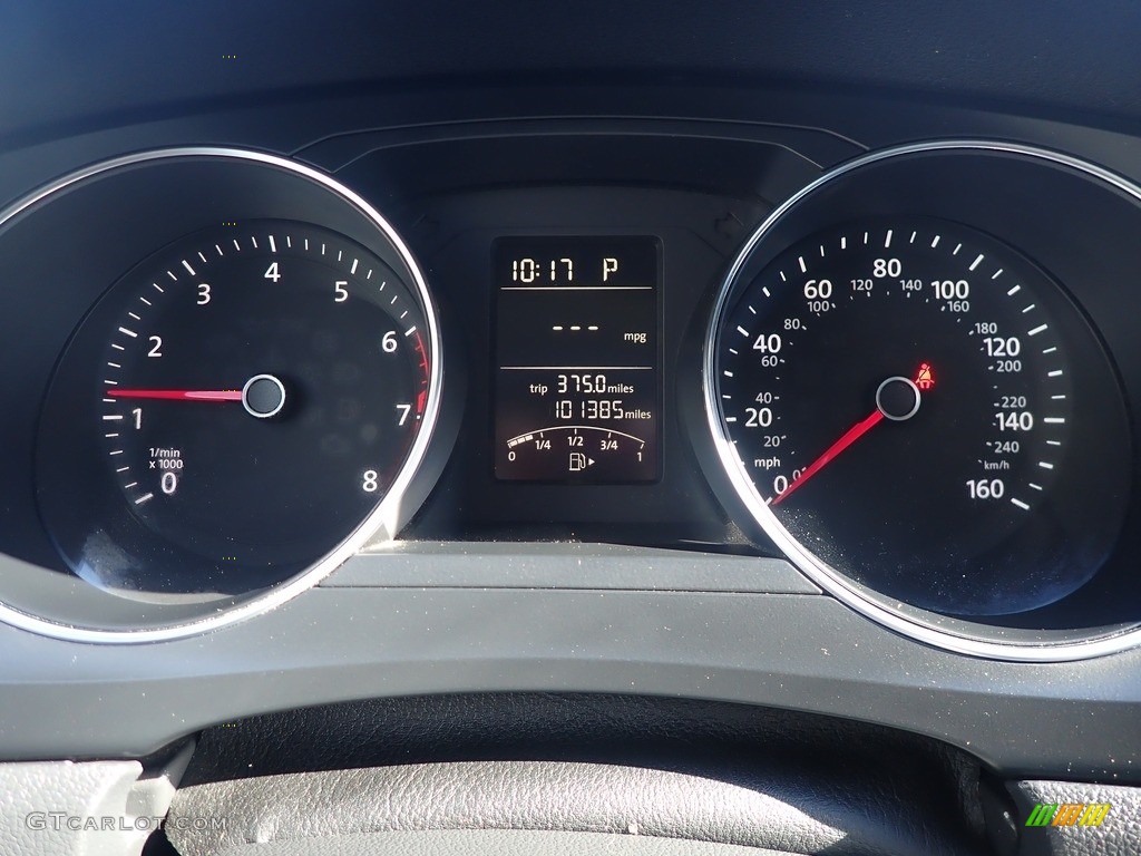 2015 Volkswagen Jetta SE Sedan Gauges Photo #142970654