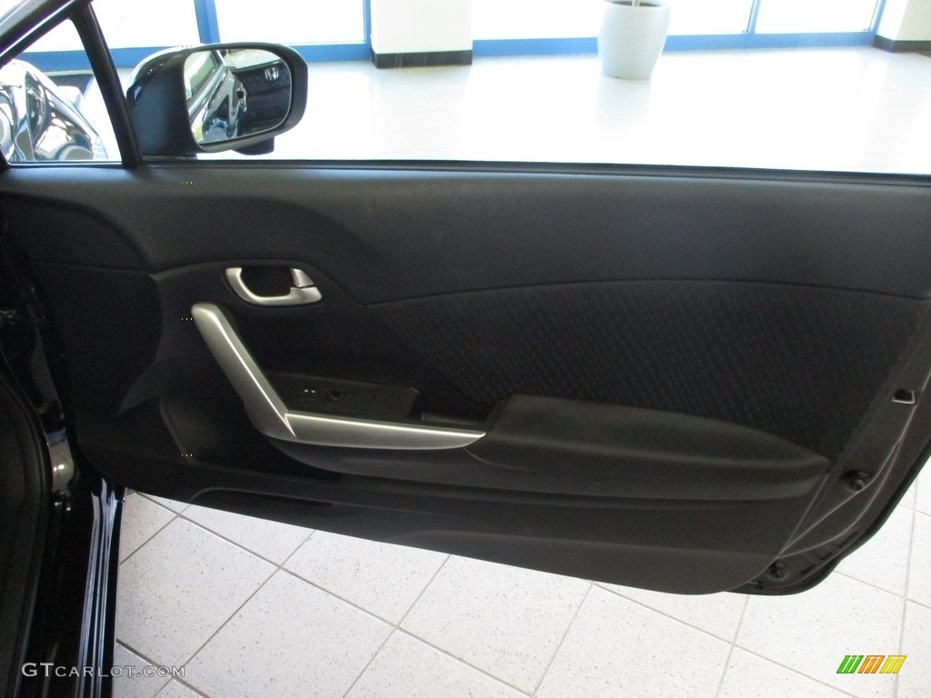 2015 Honda Civic EX Coupe Black Door Panel Photo #142970721