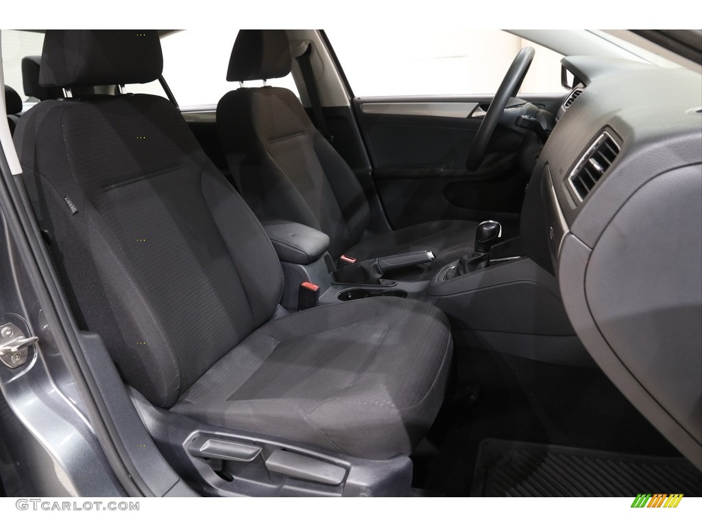 2015 Jetta SE Sedan - Platinum Gray Metallic / Titan Black photo #11