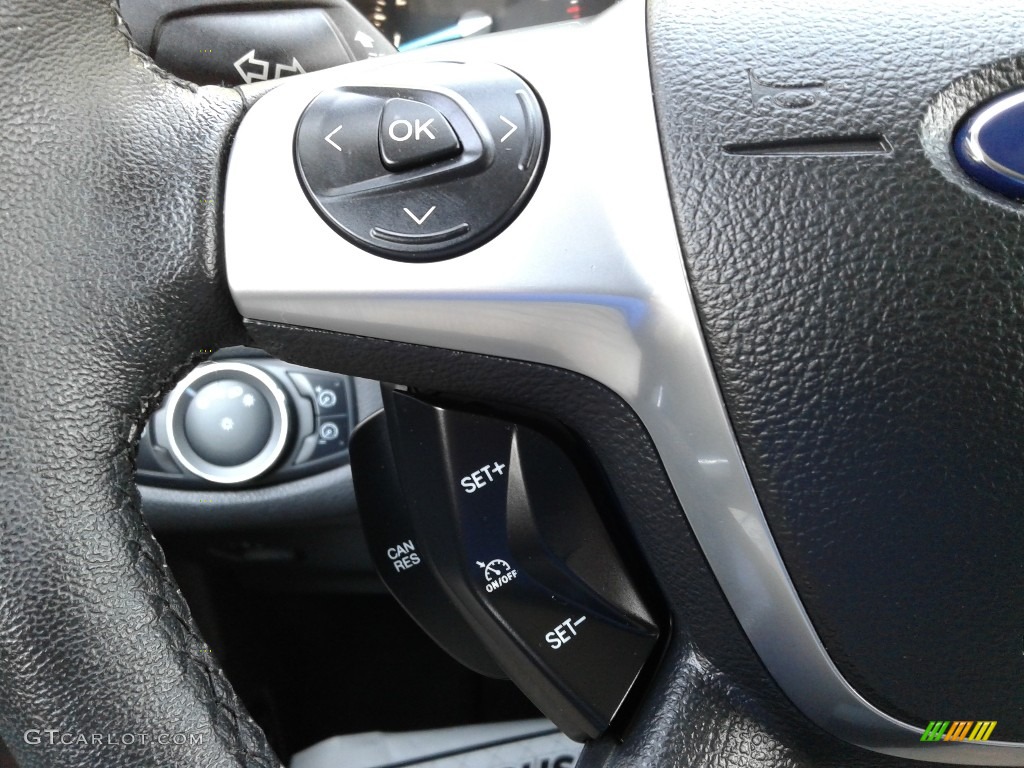 2013 Escape Titanium 2.0L EcoBoost 4WD - Frosted Glass Metallic / Charcoal Black photo #19