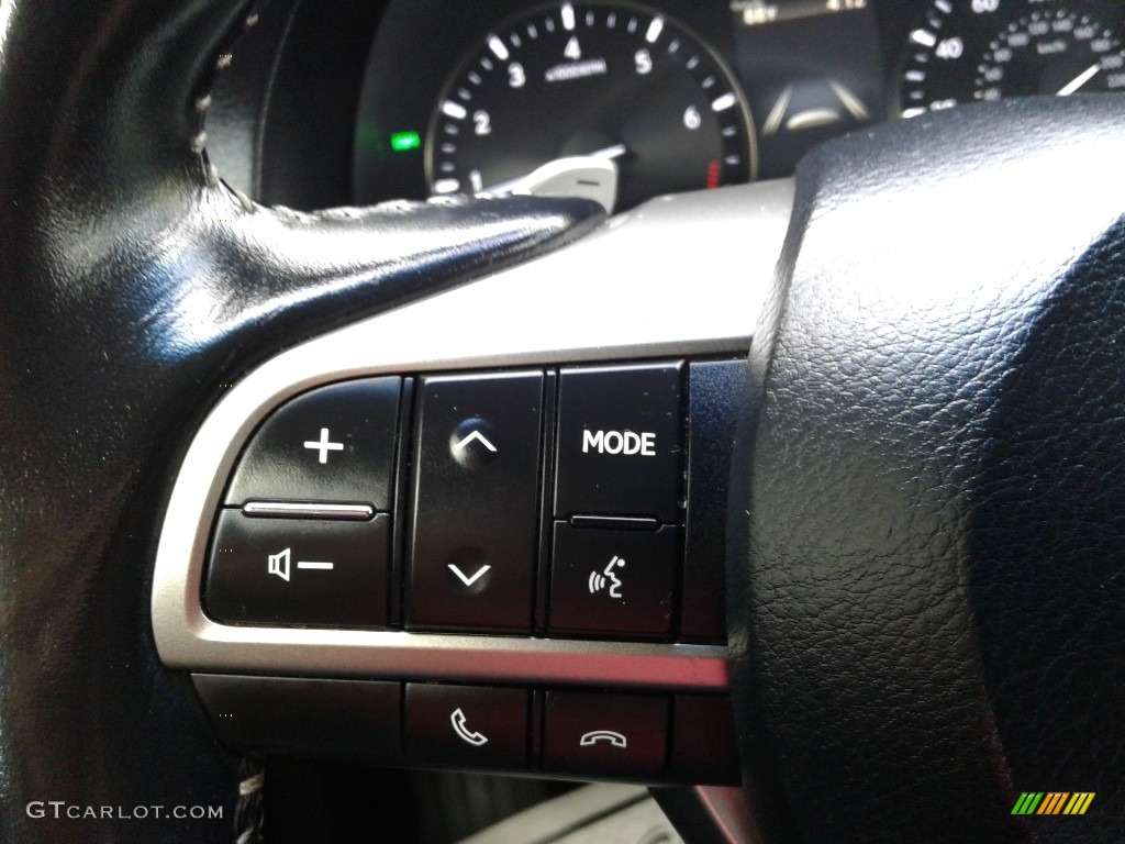 2017 Lexus GS 350 F Sport Black Steering Wheel Photo #142971362
