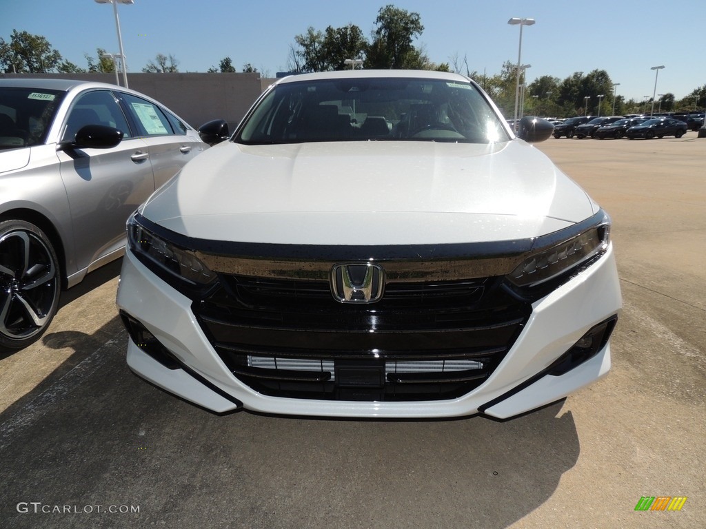 2021 Accord Sport - Platinum White Pearl / Black photo #2
