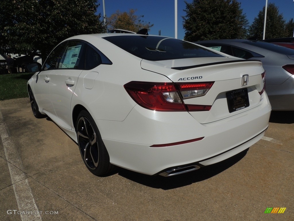 2021 Accord Sport - Platinum White Pearl / Black photo #5