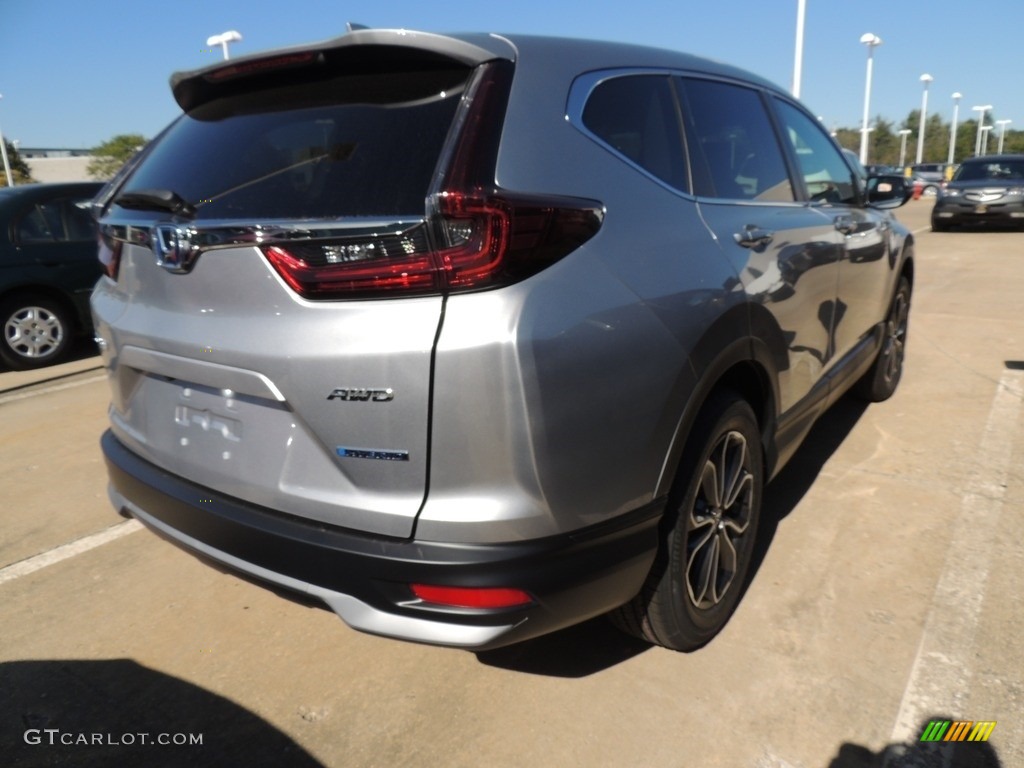 Lunar Silver Metallic 2022 Honda CR-V EX-L AWD Hybrid Exterior Photo #142971923