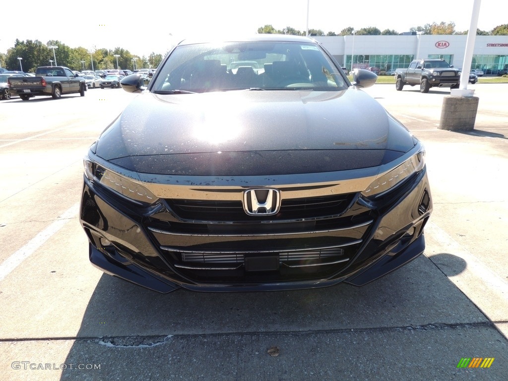 2021 Accord Sport - Crystal Black Pearl / Black photo #2