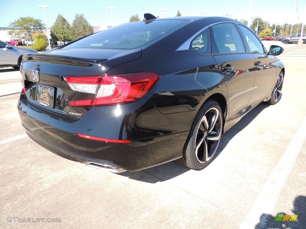 2021 Accord Sport - Crystal Black Pearl / Black photo #4