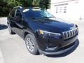 2019 Diamond Black Crystal Pearl Jeep Cherokee Latitude Plus  photo #2