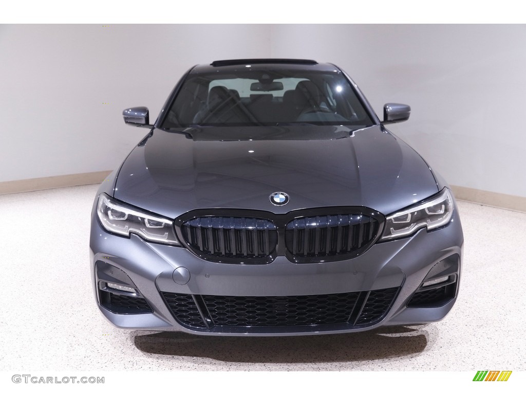 2020 3 Series 330i xDrive Sedan - Mineral Grey Metallic / Black photo #2