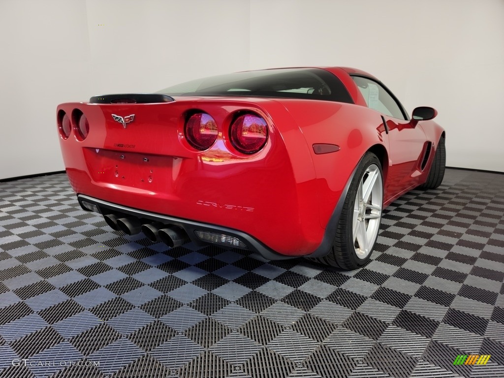 2006 Corvette Z06 - Victory Red / Ebony Black/Red photo #8