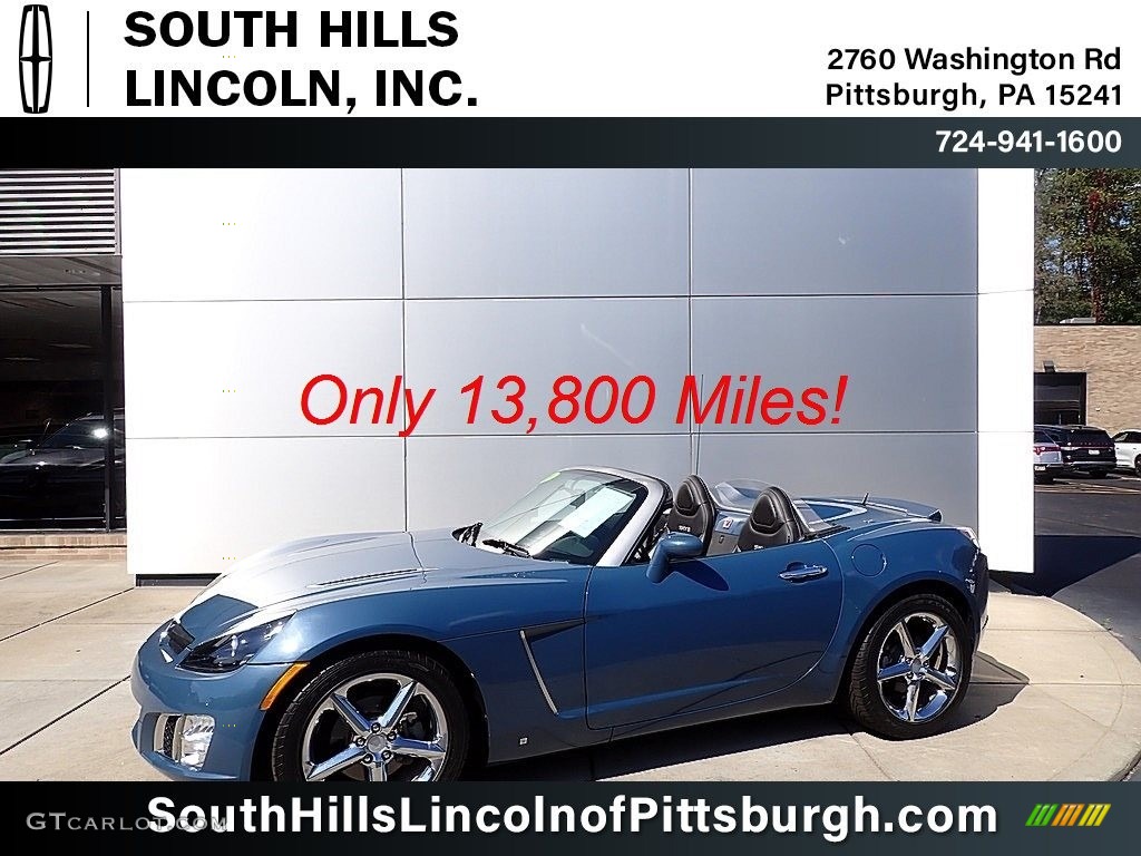 2008 Sky Red Line Roadster - Bluestone / Black photo #1