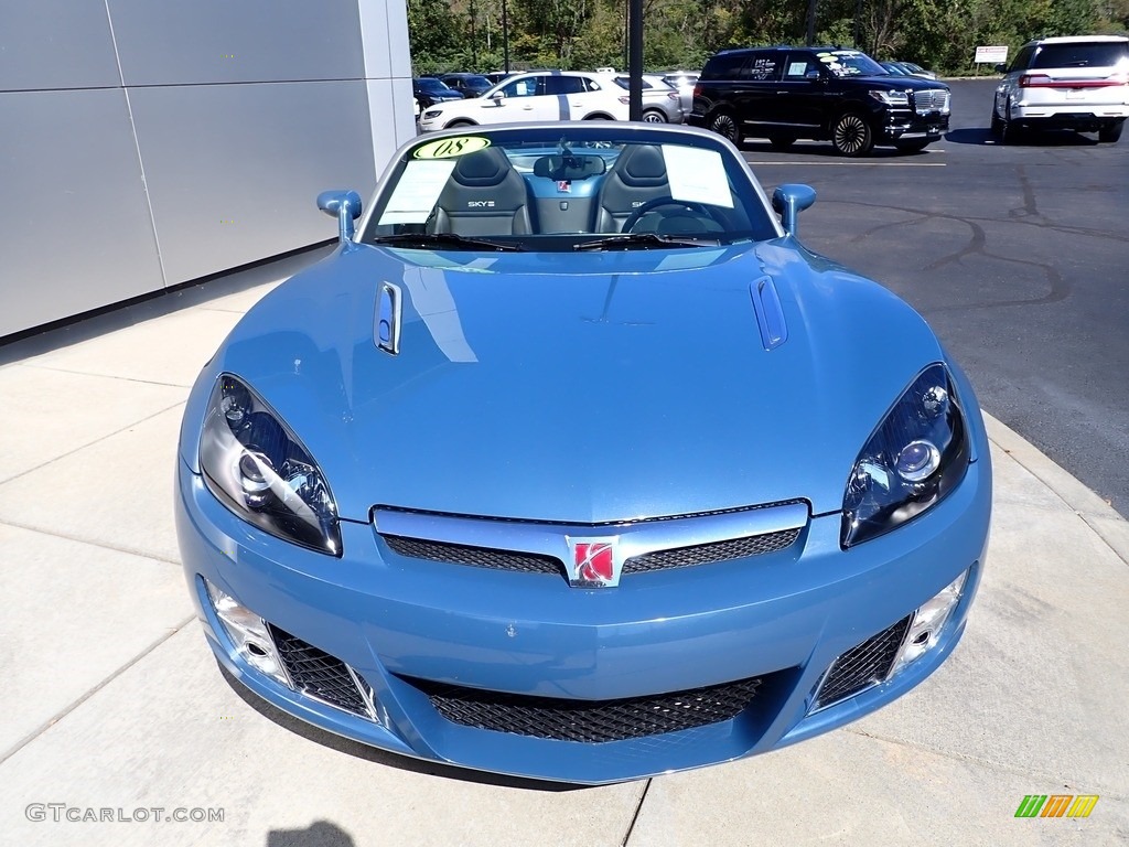2008 Sky Red Line Roadster - Bluestone / Black photo #8