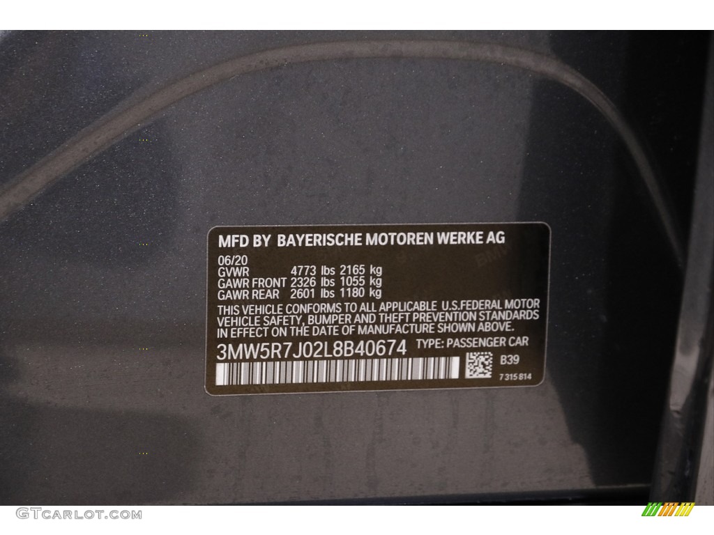 2020 3 Series 330i xDrive Sedan - Mineral Grey Metallic / Black photo #24