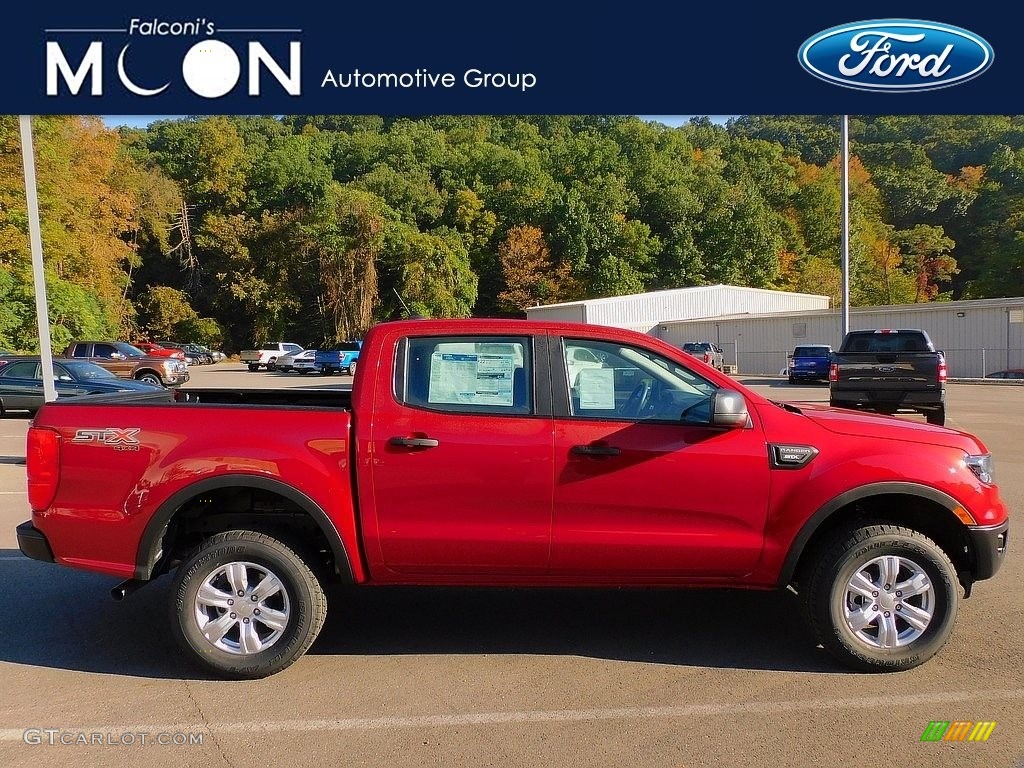 2021 Ranger STX SuperCrew 4x4 - Rapid Red Metallic / Ebony photo #1