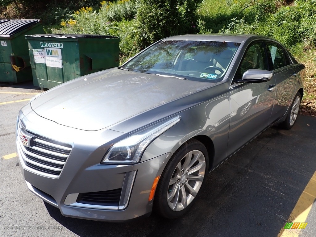 2018 CTS Luxury AWD - Phantom Gray Metallic / Light Platinum/Jet Black Accents photo #1