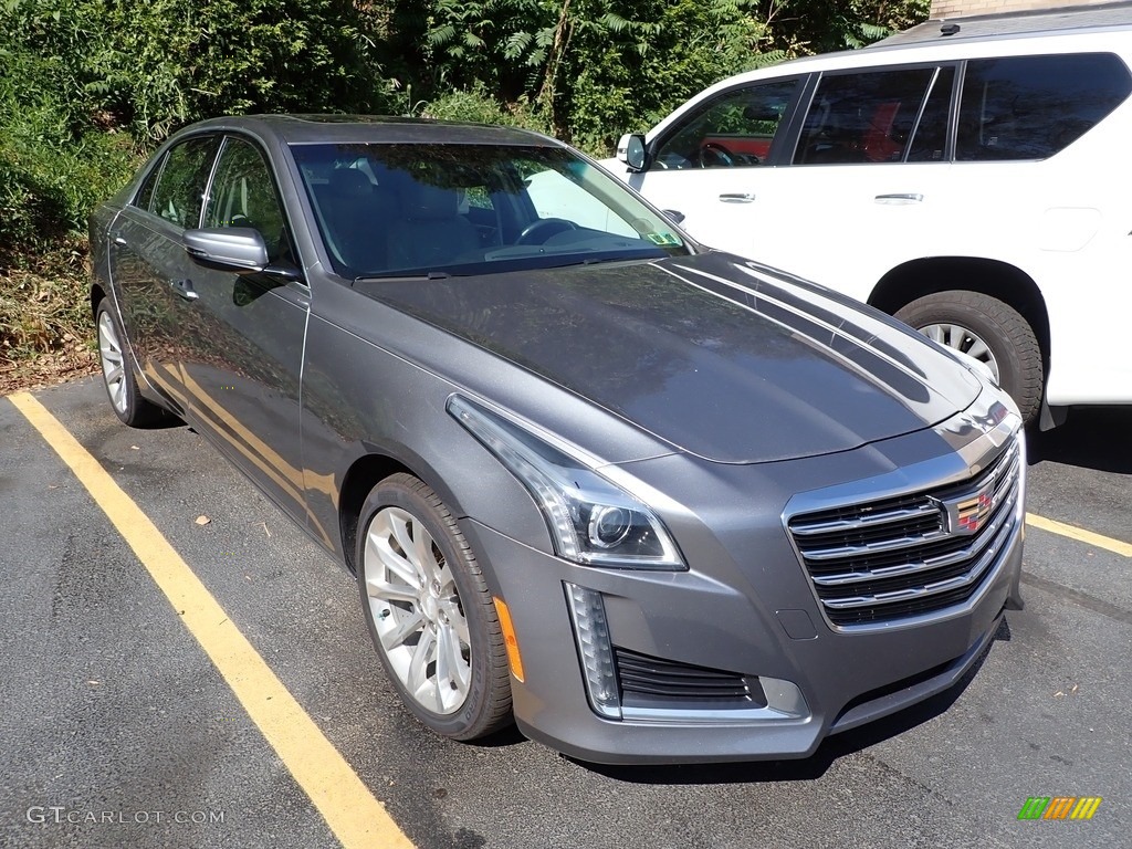 2018 CTS Luxury AWD - Phantom Gray Metallic / Light Platinum/Jet Black Accents photo #4