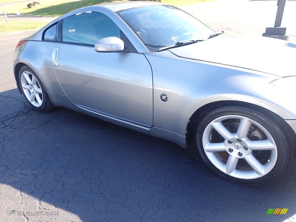 2003 350Z Touring Coupe - Chrome Silver / Charcoal photo #3