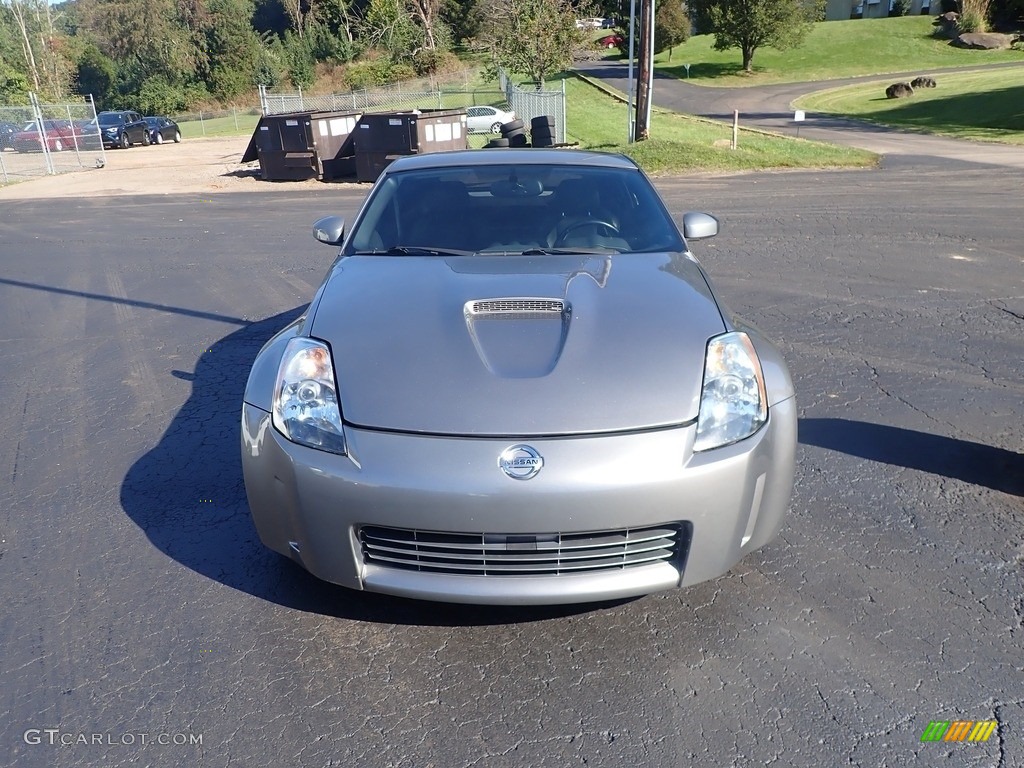 2003 350Z Touring Coupe - Chrome Silver / Charcoal photo #4