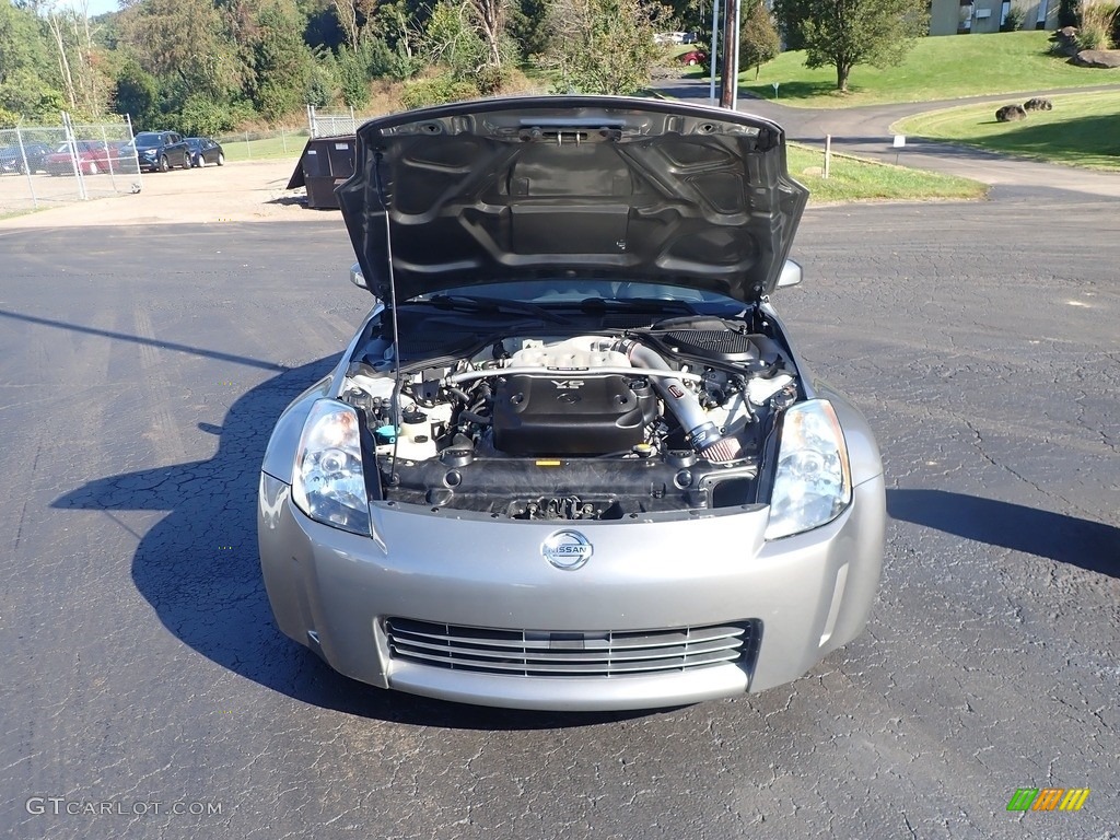 2003 350Z Touring Coupe - Chrome Silver / Charcoal photo #5