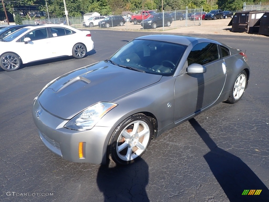 2003 350Z Touring Coupe - Chrome Silver / Charcoal photo #7