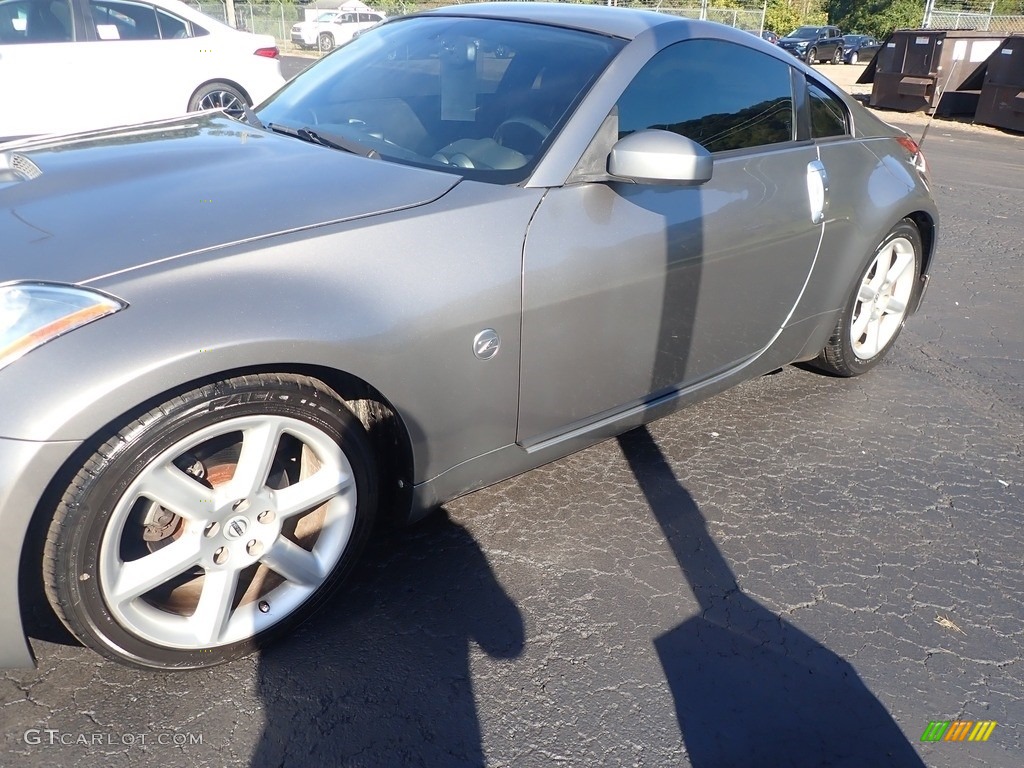 2003 350Z Touring Coupe - Chrome Silver / Charcoal photo #8